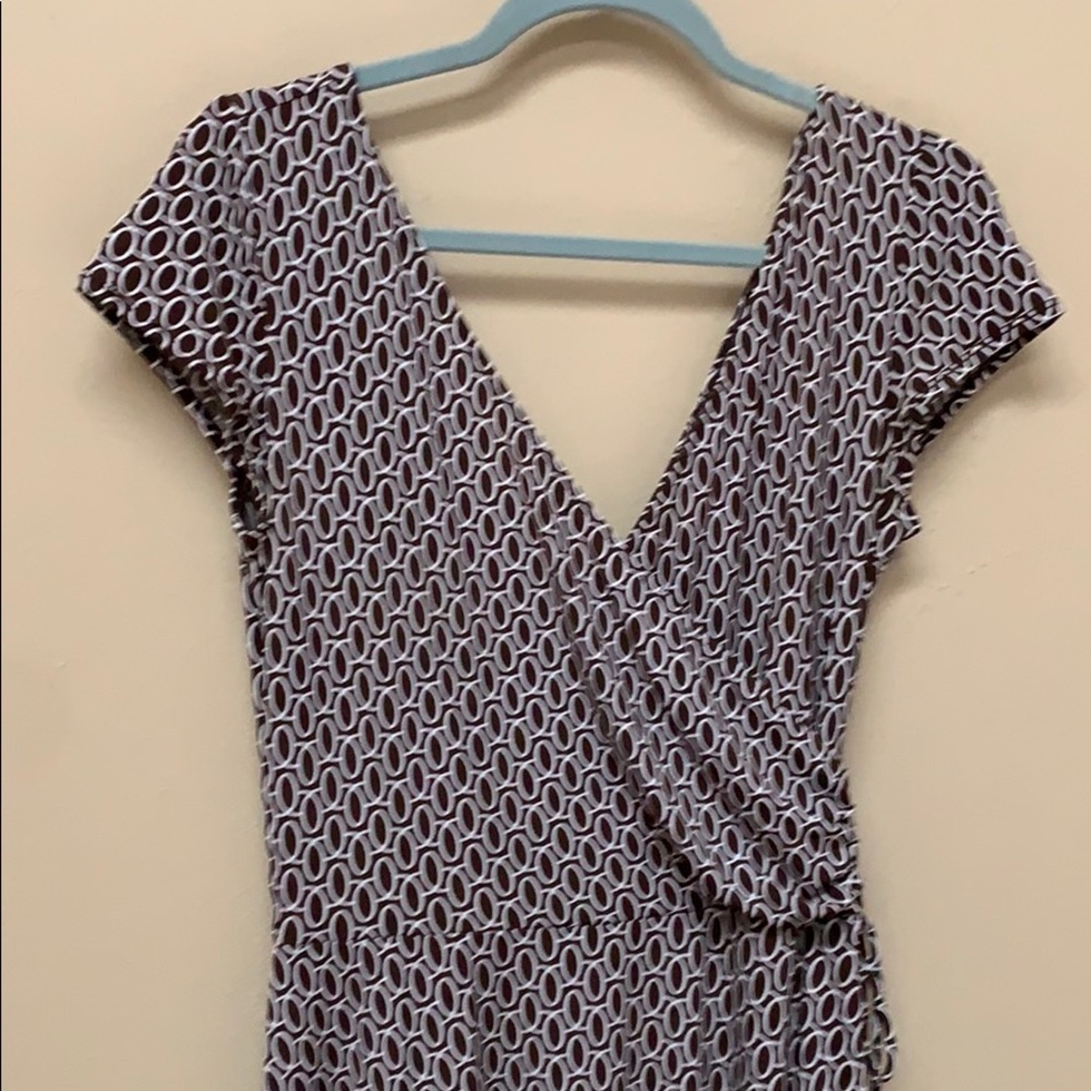 Maggy London faux wrap dress